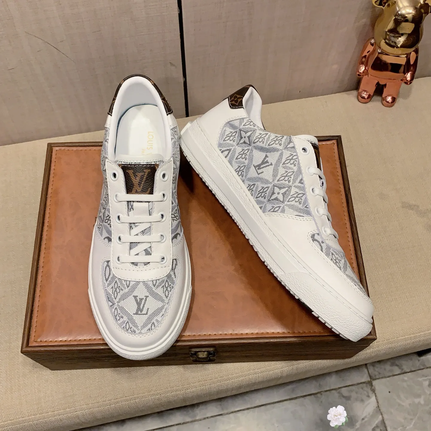Men's Men's Shoes 💰400💰💰🎩🎩[Lightning][Lightning] "Lv*" Latest•hot style casual shoes, top brand [Seduce] luxury~purchase, top~quality. [Strong] The upper is made of imported breathable fabric with cowhide material ➕ breathable sheepskin feet (•) and fine workmanship. Original stylish and stylish soft rubber wear-resistant and non-slip outsole, light and comfortable on the feet, the real thing looks better when photographed, 0128: code: 38-44, 2️⃣ colors selected